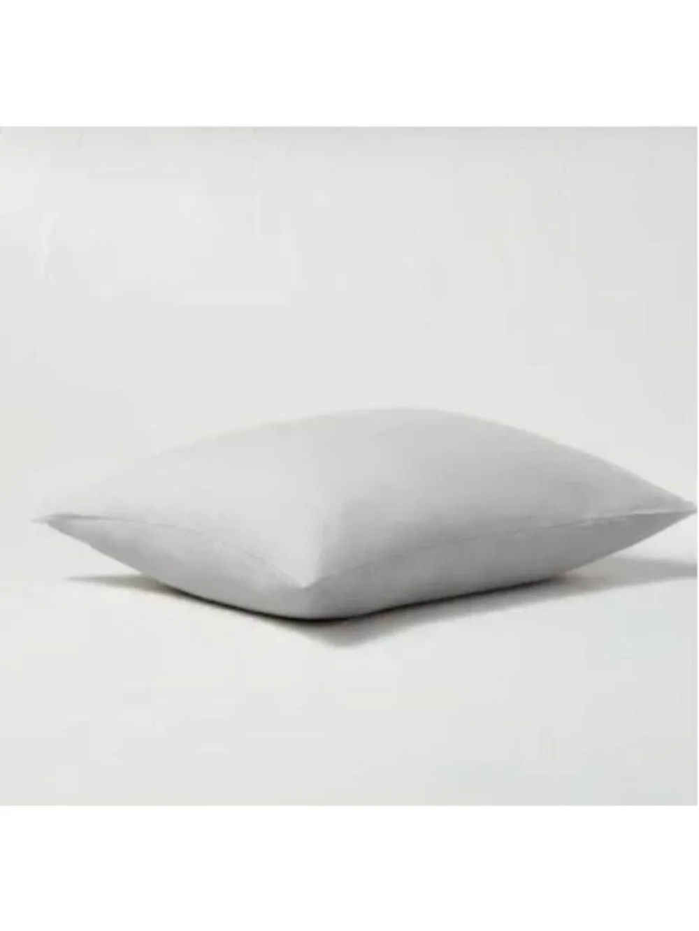 New with Damage-Casaluna Cashmere Blend Duvet Cover Set-King Light Grey